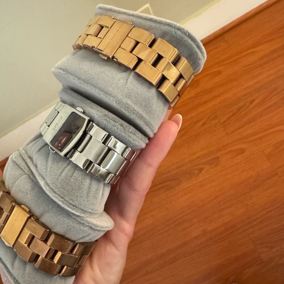 3 Watch Set - Blue, Silver, Rose Gold - Picture 5 of 10